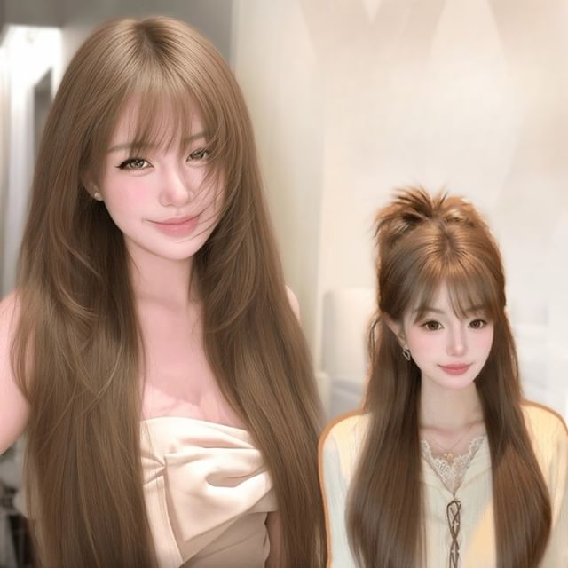 Jasmintinea-Long Full Wig -Straight