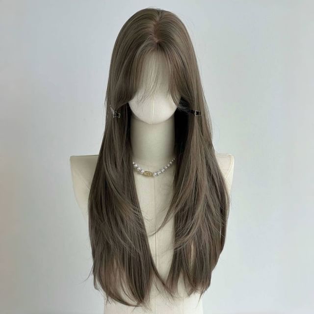 Jasmintinea-Long Full Wig - Straight with Hair Net