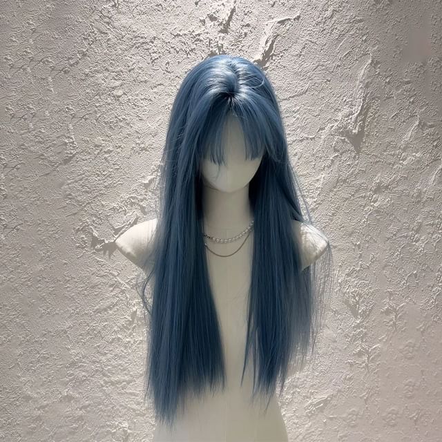 Jasmintinea-Long Full Wig - Straight with Hair Net