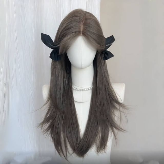 Jasmintinea-Long Full Wig - Straight with Hair Net