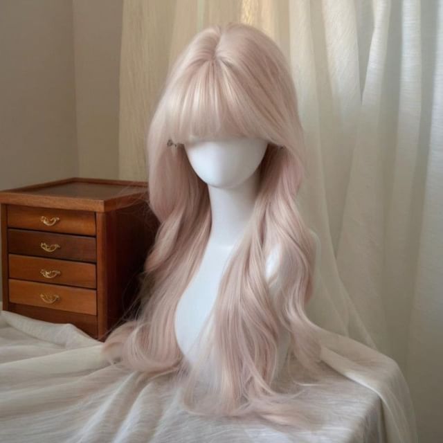 Jasmintinea-Long Full Wig - Wavy with Hair Net