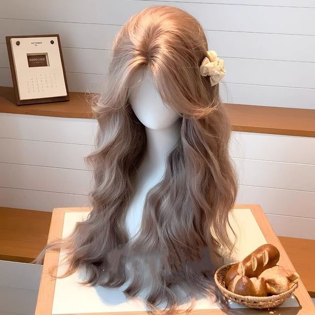 Jasmintinea-Long Full Wig - Wavy with Hair Net