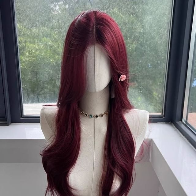 Jasmintinea-Long Full Wig - Wavy with Hair Net