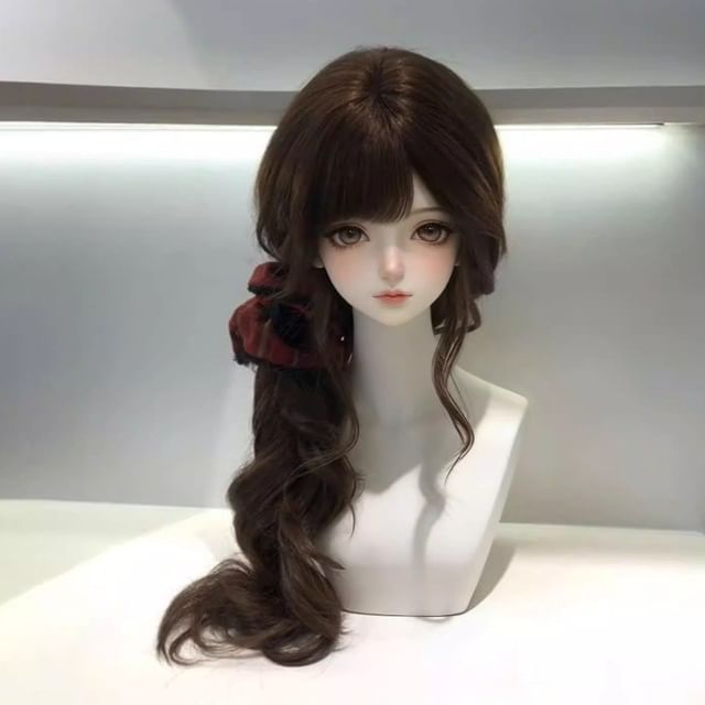 Jasmintinea-Long Full Wig - Wavy with Hair Net