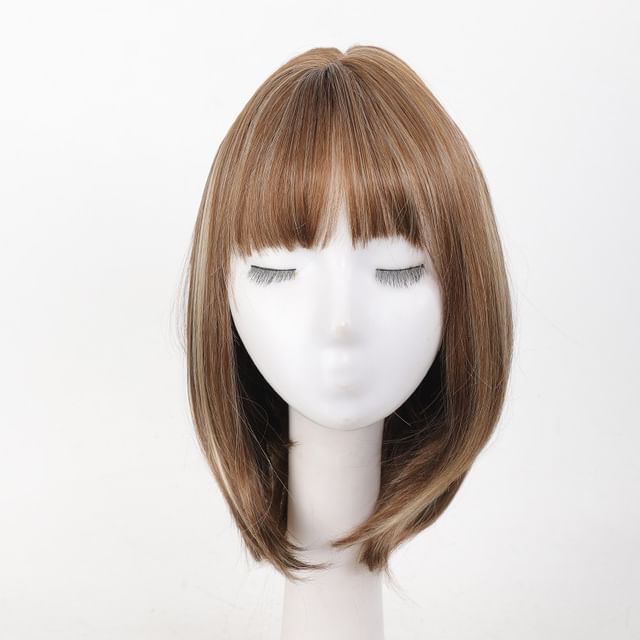Jasmintinea-Medium Full Wig - Straight Highlight