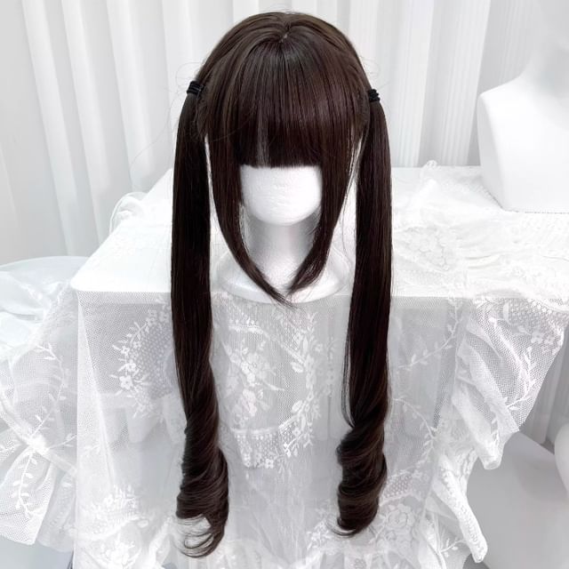 Jasmintinea-Ponytail Long Full Wig - Straight