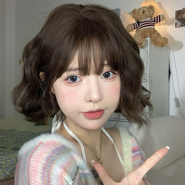 Jasmintinea-Short Full Wig - Bob