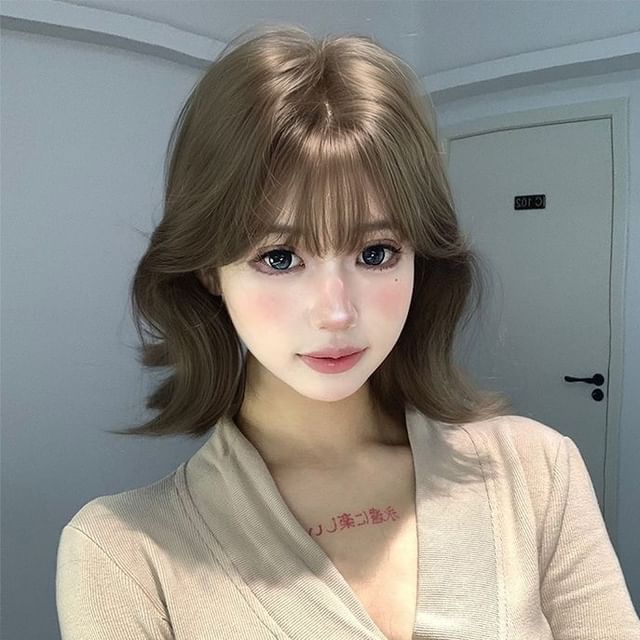 Jasmintinea-Short Full Wig - Wavy