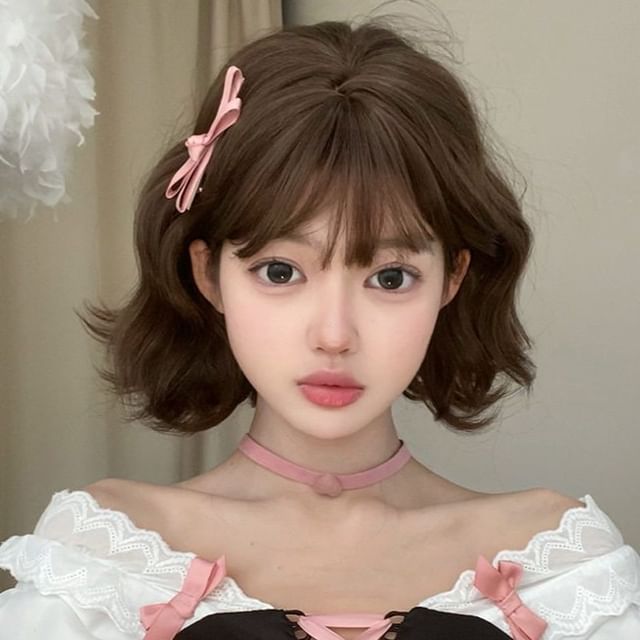 Jasmintinea-Short Full Wig - Wavy