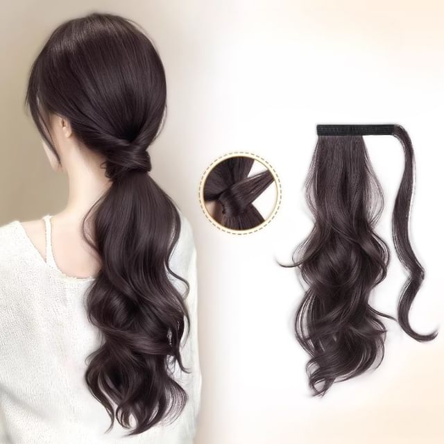 Jasmintinea-Wavy Ponytail Wig