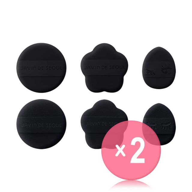 JAVIN DE SEOUL-Select For My Cushion Pocket Puff Set 2pcs Bundle Set