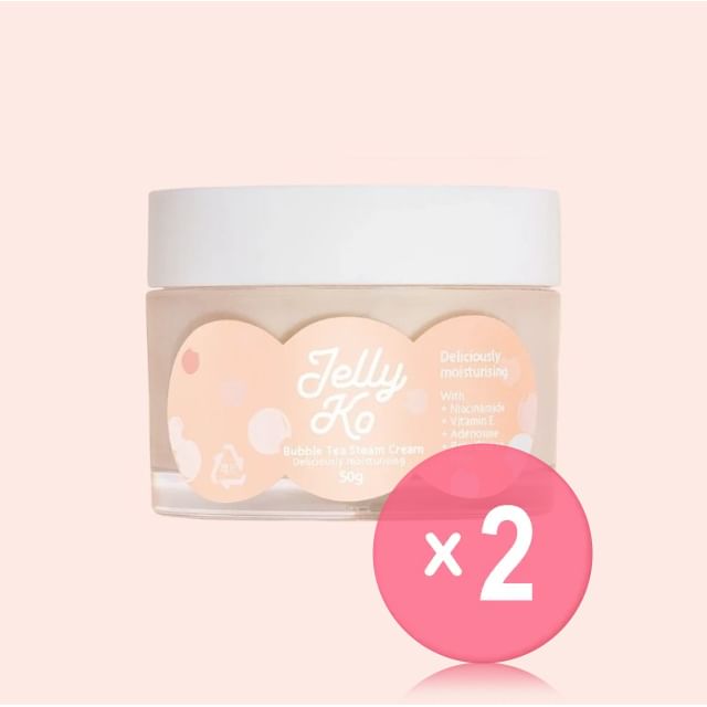Jelly Ko-Bubble Tea Steam Cream 2pcs Bundle Set