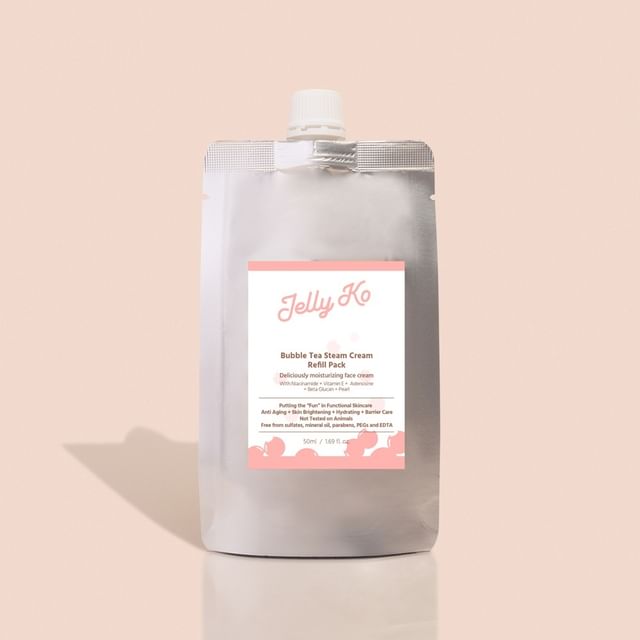 Jelly Ko-Bubble Tea Steam Cream - Refill
