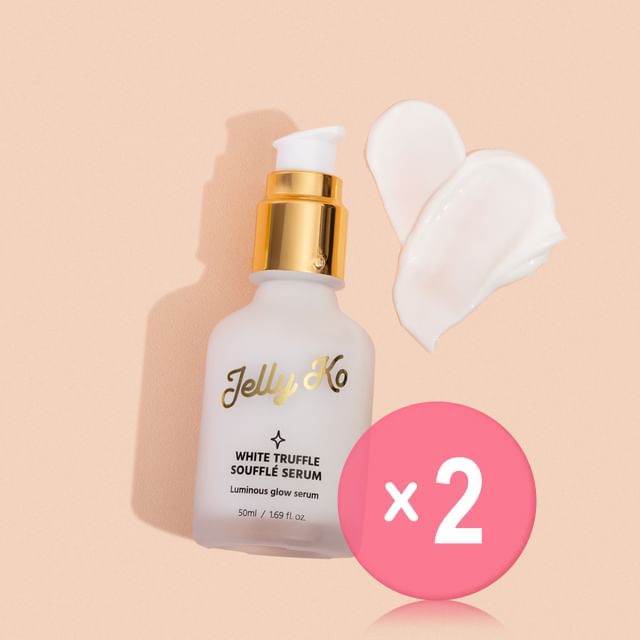 Jelly Ko-White Truffle Souffle Serum Refill 2pcs Bundle Set