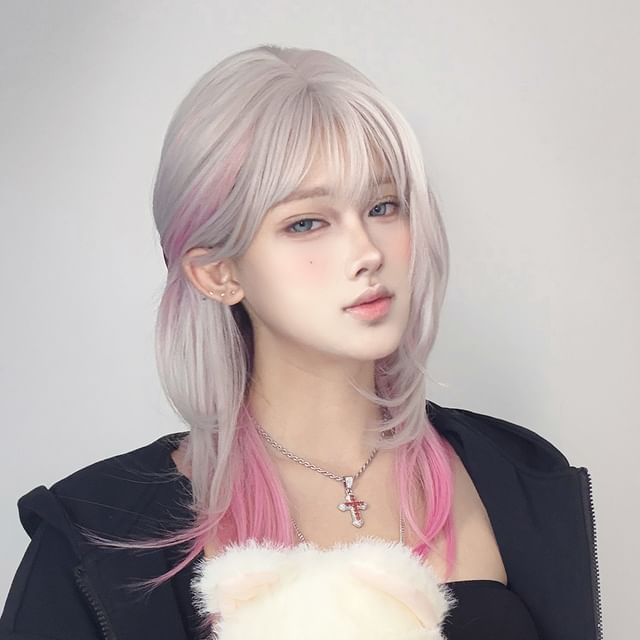Jellyfish-Long Full Wig - Straight Gradient
