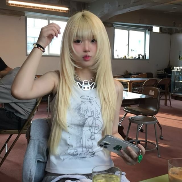 Jellyfish-Long Full Wig - Straight