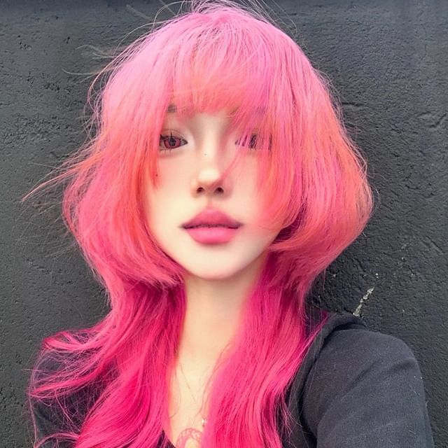 Jellyfish-Long Full Wig - Wavy Gradient