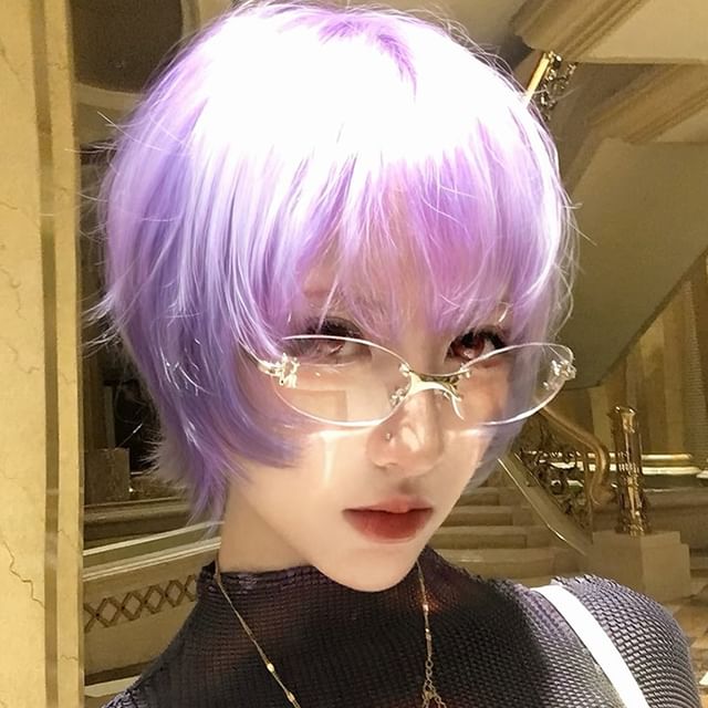 Jellyfish-Short Full Wig - Bob