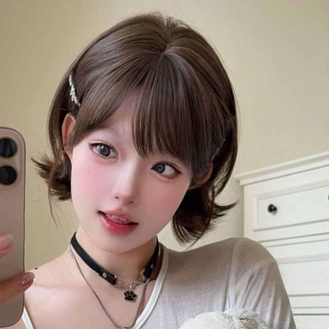Jellyfish-Short Full Wig - Bob