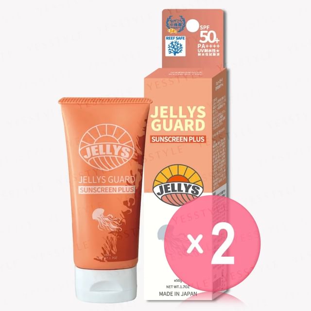 JELLYS GUARD-Sunscreen Plus SPF 50 PA 2pcs Bundle Set