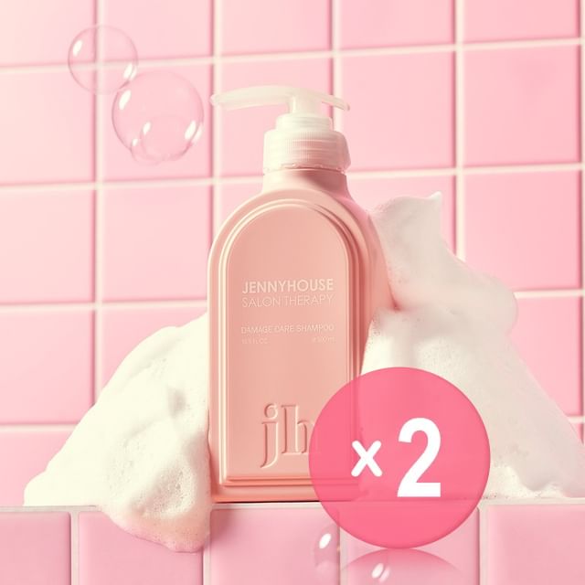 jenny house-Salon Therapy Damage Care Shampoo 2pcs Bundle Set