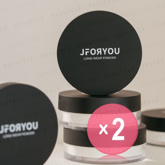 JFORYOU-Long-Wear Powder 2pcs Bundle Set