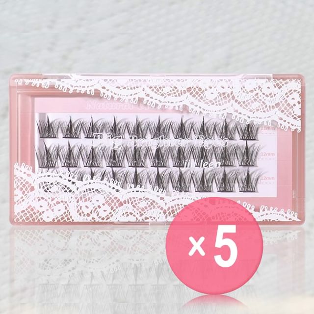 JILL LEEN-False Eyelashes - 2 Types 5pcs Bundle Set