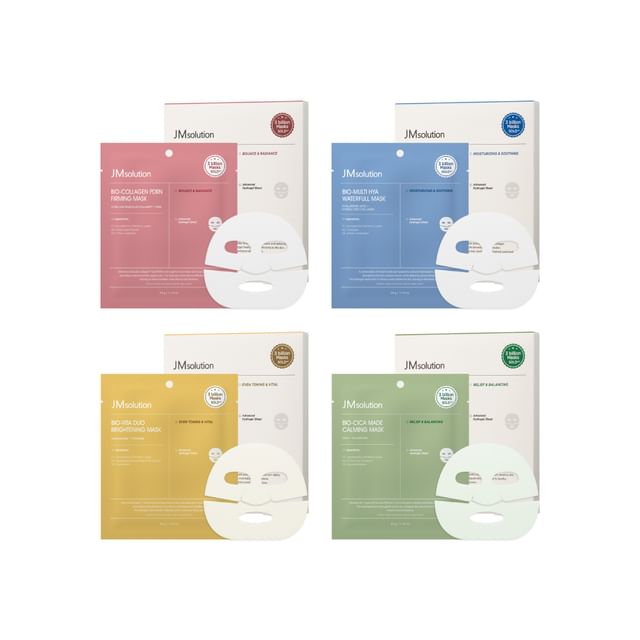 JMsolution-Bio Mask Set - Kit de Máscaras - 4 Tipos