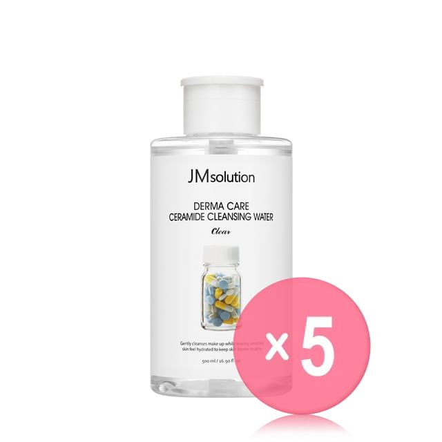 JMsolution-Derma Care Ceramide Cleansing Water Clear 5pcs Bundle Set