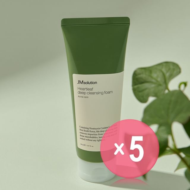 JMsolution-Houttuynia Cordata Deep Cleansing Foam 5pcs Bundle Set