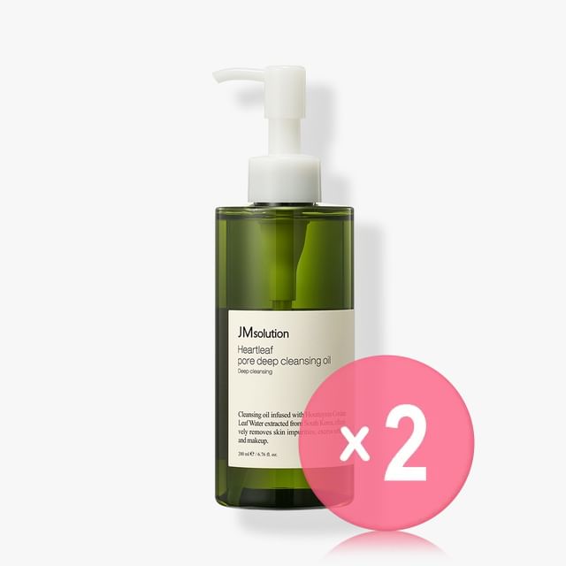 JMsolution-Houttuynia Cordata Pore Deep Cleansing Oil 2pcs Bundle Set