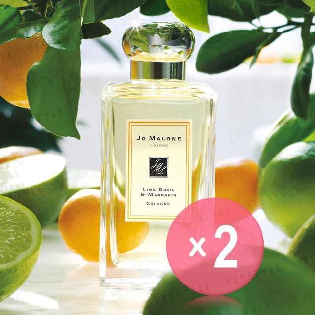 Jo Malone-Lime Basil Mandarin Cologne 2pcs Bundle Set