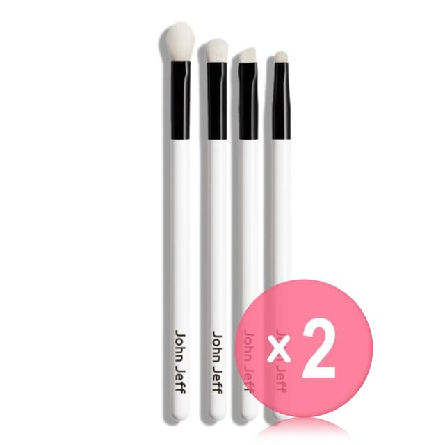 John Jeff-Eyeshadow Brush Set 2pcs Bundle Set