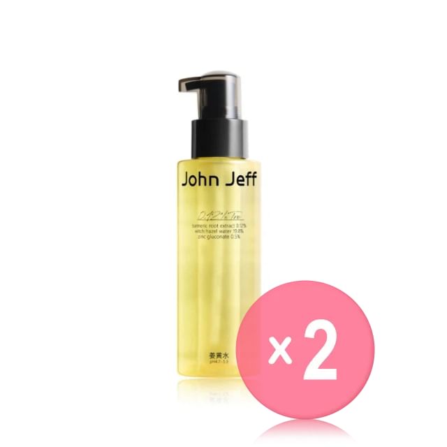 John Jeff-Turmeric Hydrating Toner 2pcs Bundle Set