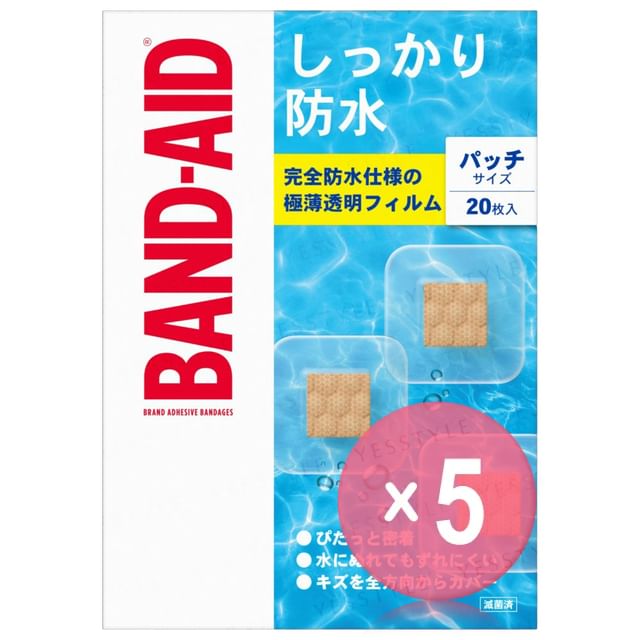 Johnson - Johnson-Waterproof Band-Aid Adhesive Bandages Patch 5pcs Bundle Set