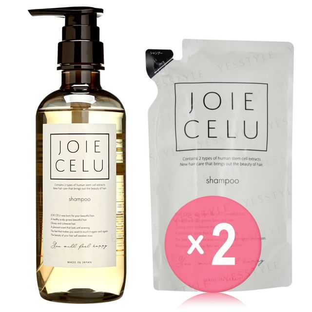 JOIE CELU-Moist Shampoo 2pcs Bundle Set