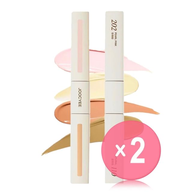 JOOCYEE-Airy Wear Double Sided Concealer - 3 Colors 2pcs Bundle Set