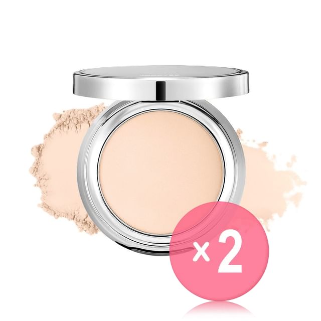 JOOCYEE-Full Coverage Longwear Pressed Powder - 2 Shades 2pcs Bundle Set
