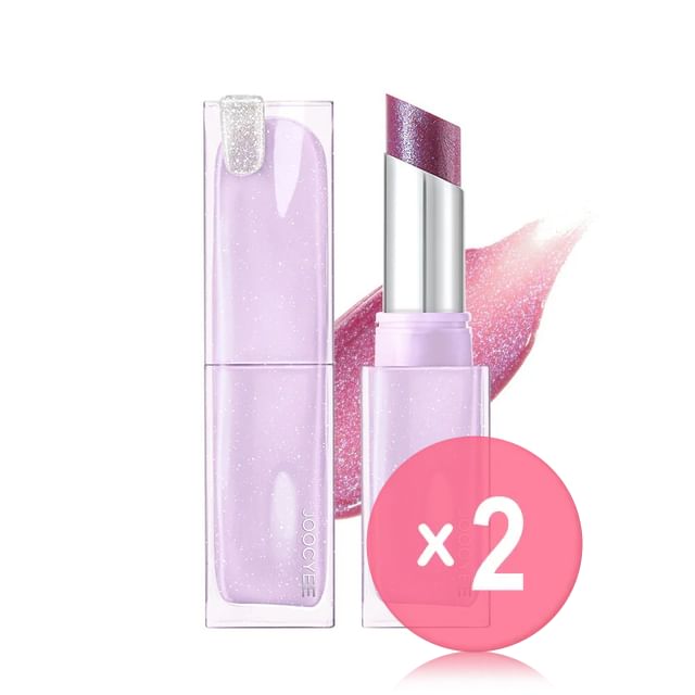 JOOCYEE-Glazed Rouge 20 Ultra Shine - Rouge à lèvres glossy nacré - 7 teintes - lot de 2