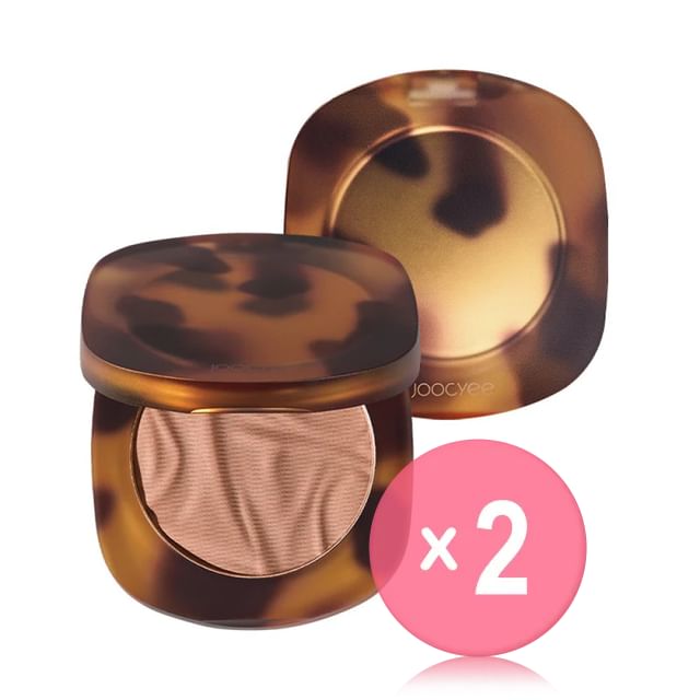 JOOCYEE-Tortoise Shell Matte Blush - 4 Colors 2pcs Bundle Set