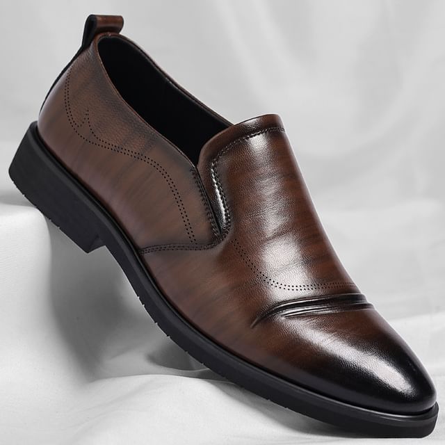 Jozev-Faux Leather Loafers