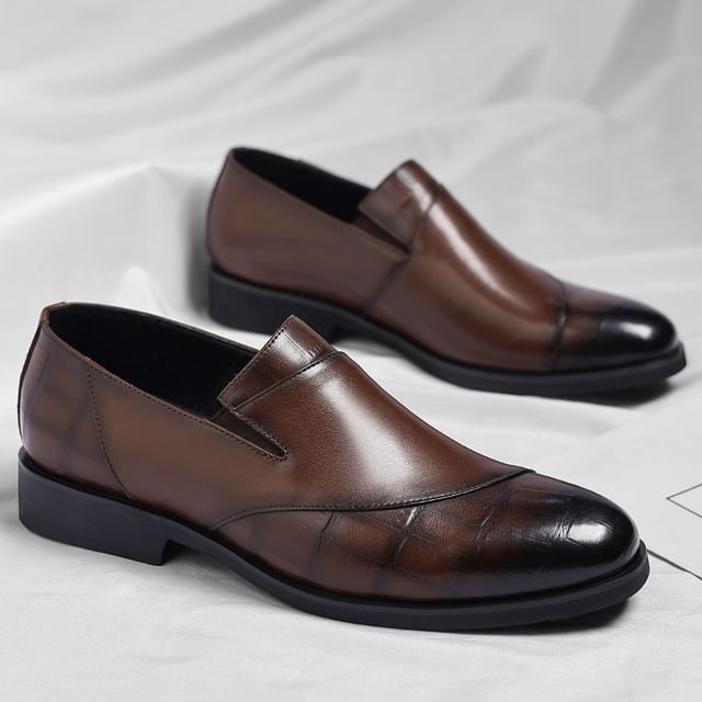 Jozev-Faux Leather Loafers