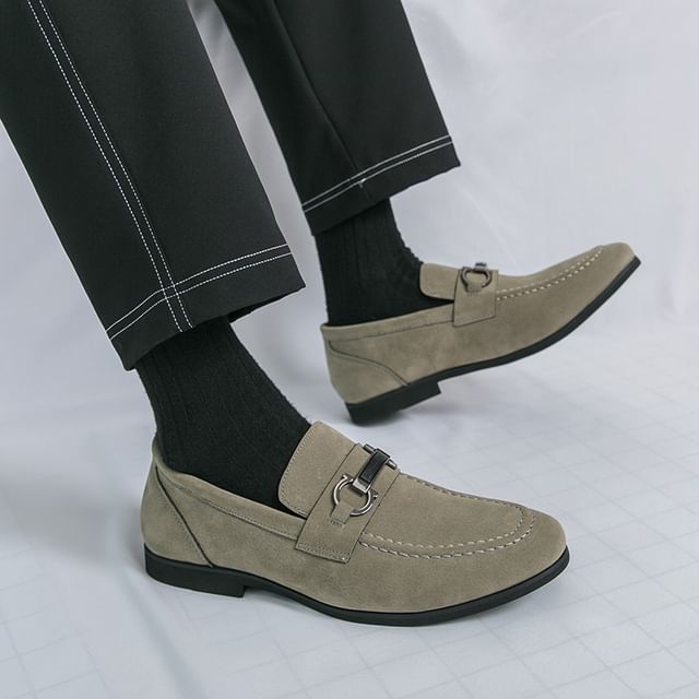 Jozev-Horsebit Faux Suede Loafers