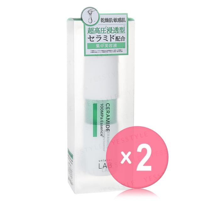 JPS LABO-Unlabel Lab Ceramide 100MPa Essence 2pcs Bundle Set