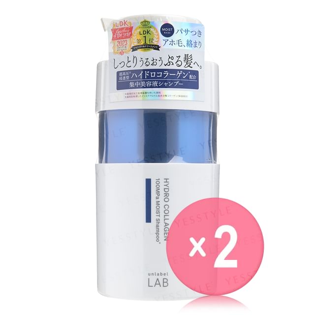 JPS LABO-Unlabel Lab Hydro Collagen Moist Shampoo 2pcs Bundle Set