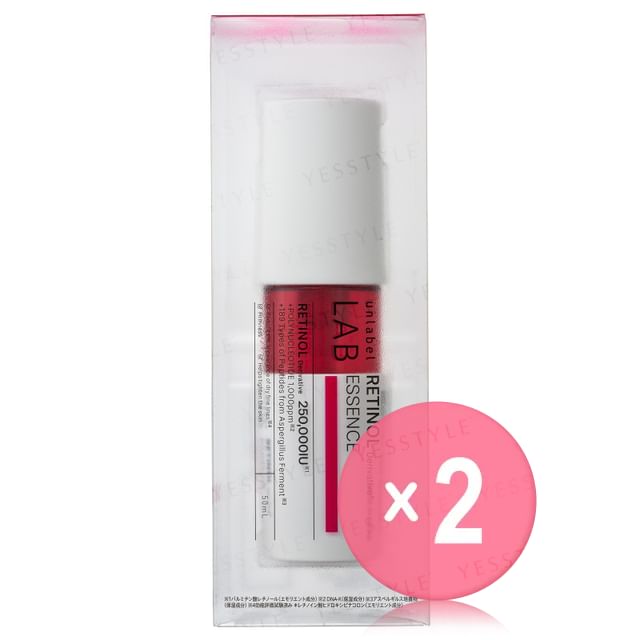 JPS LABO-Unlabel Lab Retinol Essence 2pcs Bundle Set