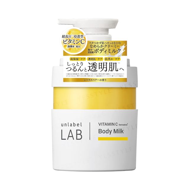 JPS LABO-Unlabel Lab 超水嫩維他命C保濕身體乳-300g