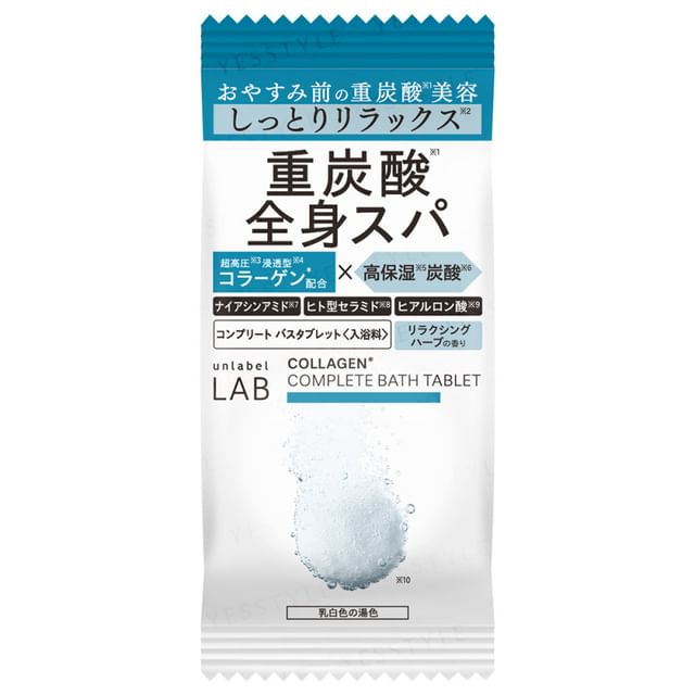 JPS LABO-Unlabel Labs Co Bath Tablet