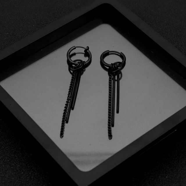 Juanitro-Alloy Fringed Earring