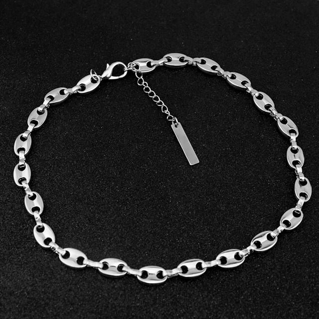 Juanitro-Alloy Oval Link Chain Bracelet